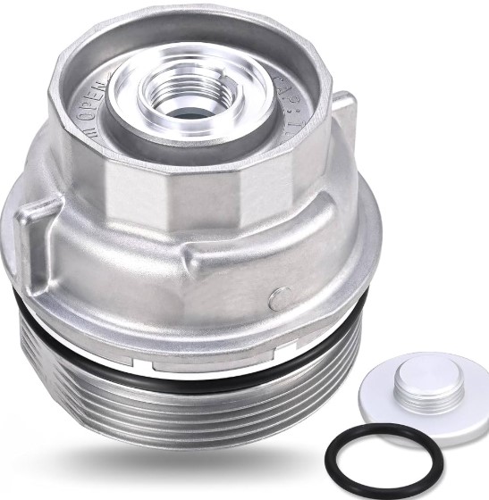 درپوش فلزی فیلتر روغن تویوتا آریون | کلاهک فیلتر روغن | Toyota Genuine Parts | 1562031060