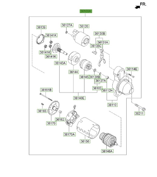 استارتر اسپورتیج  | Hyundai/KIA Genuine Parts | سراتو TD  سایپایی و وارداتی – سراتو کوپه TD  – اپتیما TF  – کارنز UN  – اسپورتیج SL  – جنسیس کوپه BK  – سانتافه DM – سوناتا NF  – توسان ix35 LM 