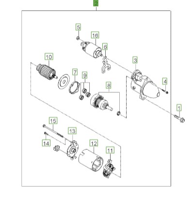 استارتر | Hyundai/KIA Genuine Parts – Mobis | اپتیما MG مدل 2009 و 2010 – جنسیس کوپه BK مدل 2010 تا 2013 – سراتو TD مدل 2010 سایپایی و وارداتی – سراتو کوپه TD مدل 2010 تا 2013 – سوناتا NF مدل 2006 تا 2010 – کارنز UN مدل 2008 تا 2013