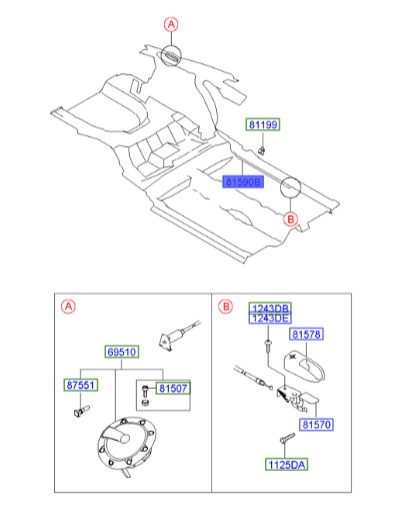 پمپ درب باک کوپه Hyundai/KIA Genuine Parts – MOBIS  815902C000