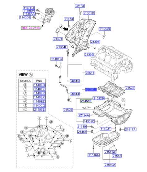 شلنگ وسط موتور جنسیس_کوپه  Hyundai/KIA Genuine Parts – MOBIS   266123C700