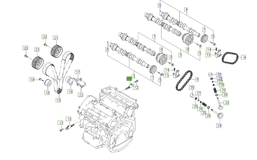 شیر روغن راست اپتیما 2009 | Hyundai/KIA Genuine Parts | اپتیما  – کارنز– سانتافه 