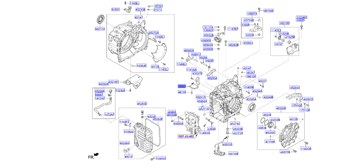 فیلتر گیربکس توسان مدل 2017| اسپورتیج QL مدل 2016 تا 2021 – توسان TL مدل 2017