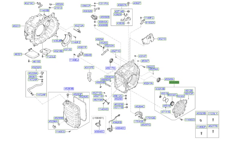 درب پشت گیربکس سراتو | Hyundai/KIA Genuine Parts | سراتو TDسایپایی و وارداتی – سراتو کوپه TD  – اپتیما TF  – سورنتو XM  – سول AM  – اسپورتیج SL  – النترا MD  – سانتافه CM  – سانتافه DM – سوناتا YF  – توسان ix35 LM  – ولستر FS 