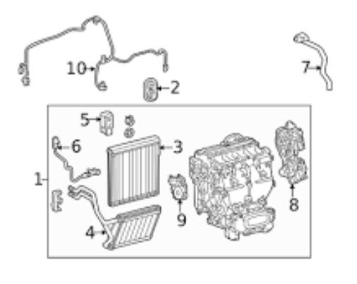 رادیاتورکولرلکسوس RX350 8846048091