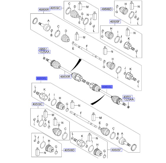 پلوس عقب چپ اسپورتیج 2012 | Hyundai/KIA Genuine Parts – MOBIS | اسپورتیج SL مدل 2010 تا 2016