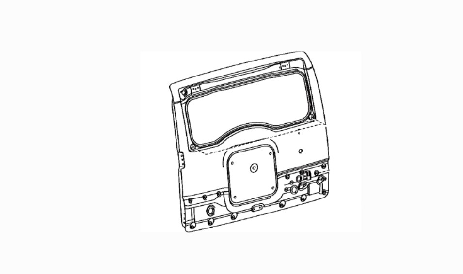 درب صندوق اف جی کروزر | 6700535400 | Toyota Genuine Parts