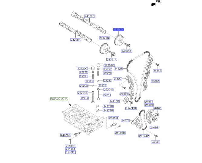 سی وی وی تی ورودی سورنتو 2008 | Hyundai/KIA Genuine Parts | اپتیما TF مدل 2011 تا 2015 – سورنتو BL مدل 2008 و 2009 – اسپورتیج SL مدل 2010 تا 2016 – سانتافه DM مدل 2014 تا 2018 – سوناتا YF مدل 2011 تا 2014 – توسان ix35 LM مدلهای 2010 تا 2016