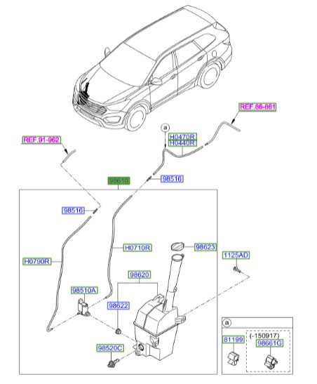 موتور شیشه بالابر درب جلو راست آزرا   Hyundai/KIA Genuine Parts – MOBIS     824503L000