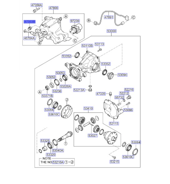 سنسور دیفرانسیل اسپورتیج – سنسور فشار کوپلینگ | Hyundai/KIA Genuine Parts | سورنتو XM – سورنتو UM  – اسپورتیج SL  – اسپورتیج QL  – سانتافه DM  – توسان ix35 LM  – توسان TL 