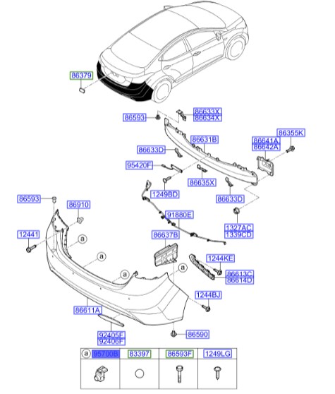 سنسور دنده عقب هیوندای النترا  Hyundai/KIA Genuine Parts – MOBIS   957203X200