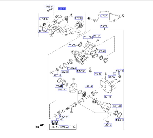 کوپلینگ دیفرانسیل اسپورتیج 