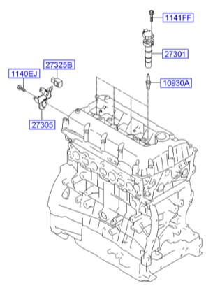 شمع موتور هیوندای سانتافه  Hyundai/KIA Genuine Parts – MOBIS  1884711160