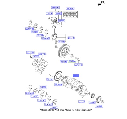 میل لنگ اسپورتیج  | Hyundai/KIA Genuine Parts | اپتیما TF  – اسپورتیج SL  – جنسیس کوپه BK  – سانتافه DM  – سوناتا YF 