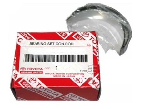 یاتاقان پایینی، یاتاقان میل‌لنگ، یاتاقان ثابت سایز ۳ اصلی | 117213605003 | Toyota Genuine Parts | Camry 2013 2015 RAV4 2014 2018