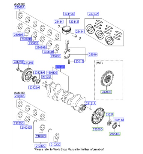 میل لنگ هیوندای جنسیس  Hyundai/KIA Genuine Parts – MOBIS  231103C710