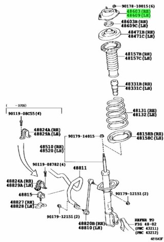 توپی سرکمک جلولکسوس RX350 4860948020