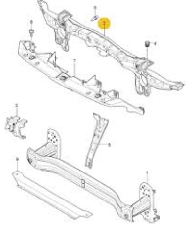 سینی جا چراغی پورشه کاین توربو  (اورجینال) 